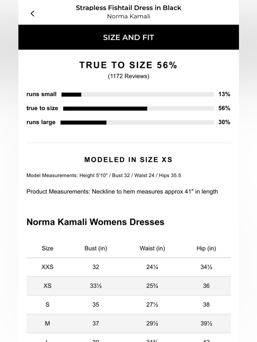 Black Strapless Midi Dress | Norma Kamali - Picture 12 of 12